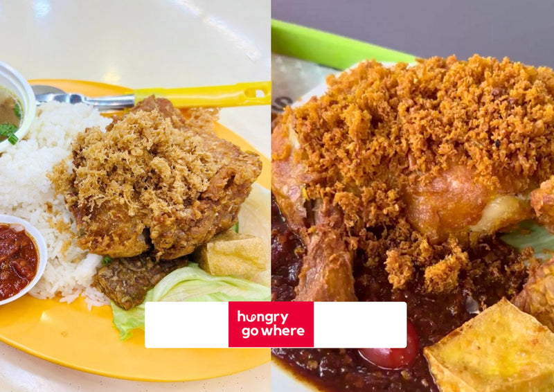 This Stall At Tampines Serves A Satisfying Plate of Nasi Ayam Penyet That’s A Must-Try