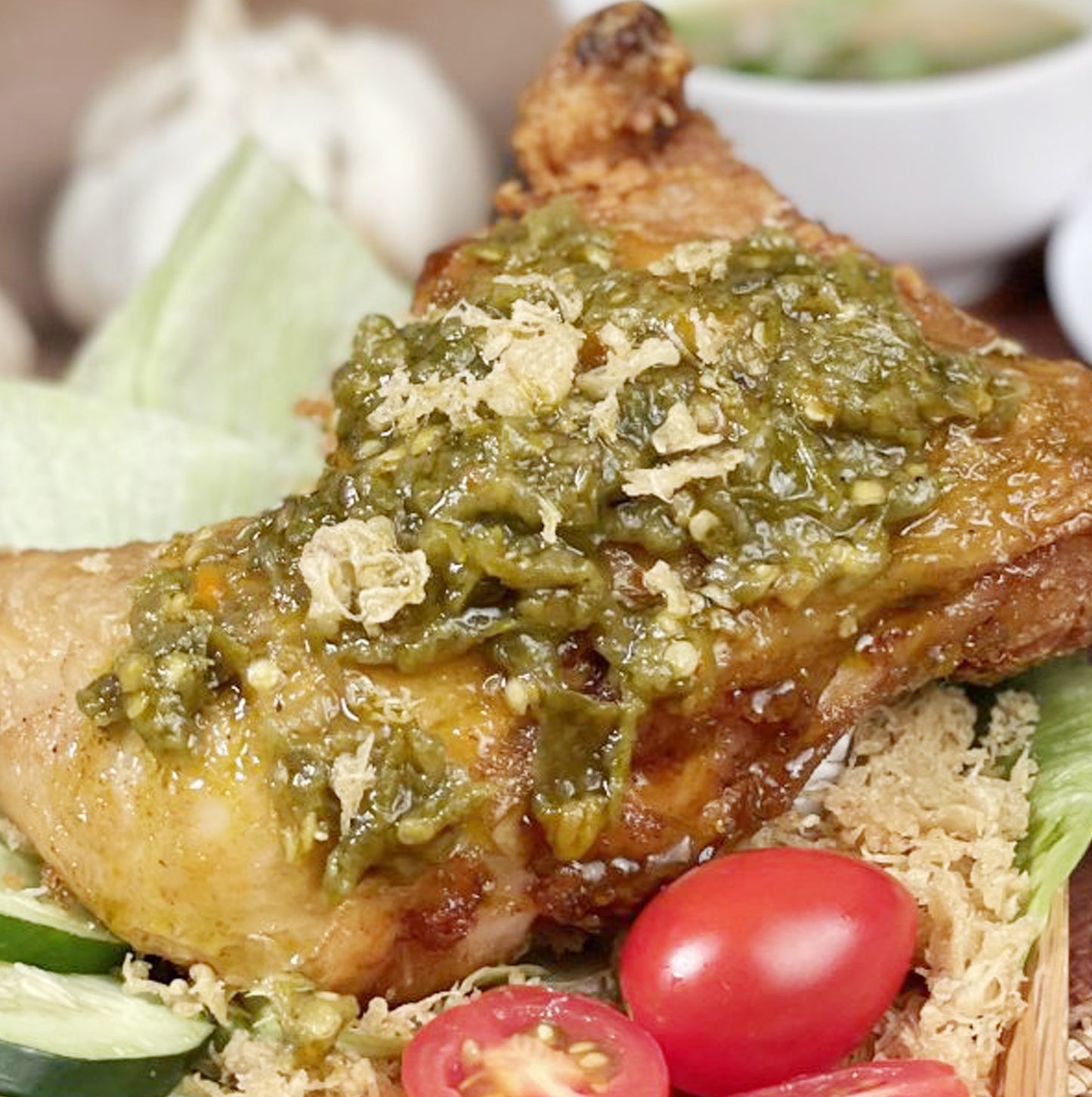 Nasi Ayam Belado/Belado Chicken Rice