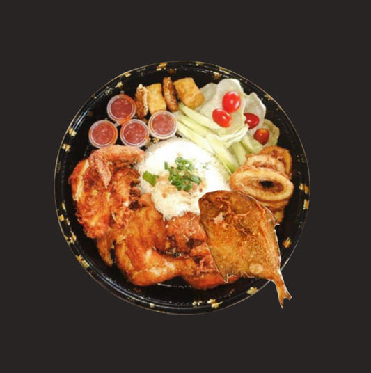 Platter I-Combo U.S.A (Ikan- Udang. Sotong. Ayam)