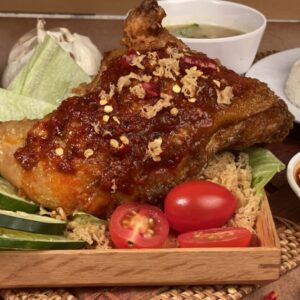 Nasi Ayam Sambal / Sambal Chicken Rice